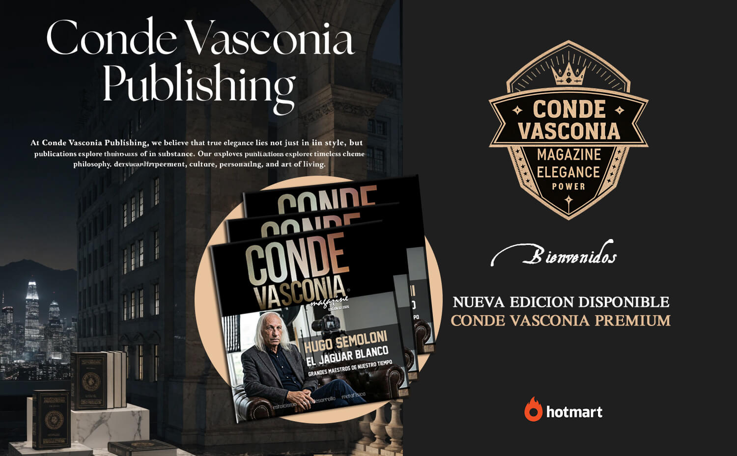 Conde Vasconia — Publishing